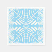 Serviette En Papier abstrait doodle moderne (Devant)