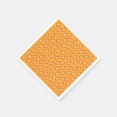 Serviette En Papier Abstrait jaune (Coin)