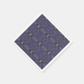 Serviette En Papier Abstrait Jungle-Blue (Coin)