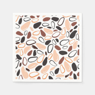 Serviette En Papier Abstrait minimal