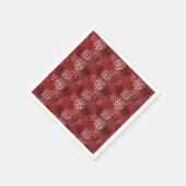 Serviette En Papier Abstrait moderne (Coin)