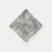 Serviette En Papier Abstrait Moderne Texturé Vert Sauge Lavande Gris (Coin)