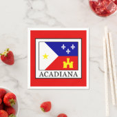 Serviette En Papier Acadiana (En situation)