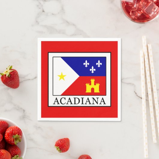 Serviette En Papier Acadiana (En situation)