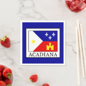 Serviette En Papier Acadiana (En situation)