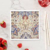 Serviette En Papier Acanthus (par William Morris) (En situation)