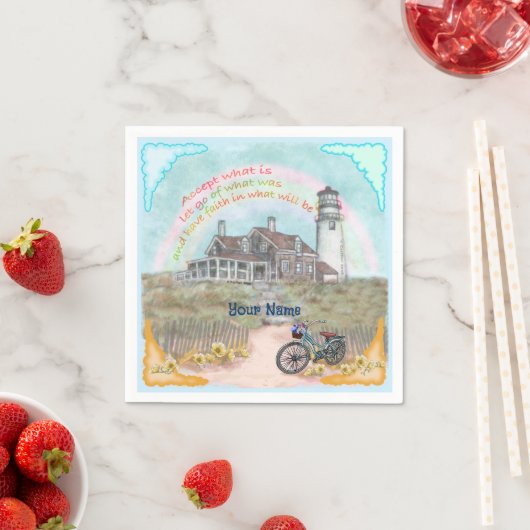 Serviette En Papier Acceptation du phare (En situation)