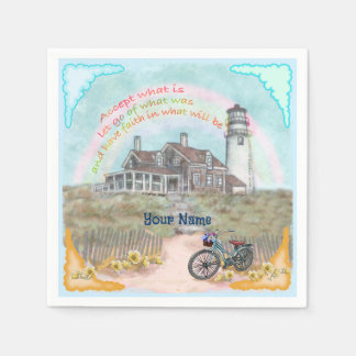 Serviette En Papier Acceptation du phare