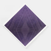 Serviette En Papier Acceptation | Médaillons de méditation violette (Coin)