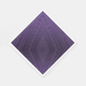Serviette En Papier Acceptation | Motif Boho violet écectique (Coin)