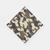 Serviette En Papier Accessoires Camouflage (Coin)