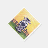 Serviette En Papier Accessoires Cuisine Cute Cow (Coin)