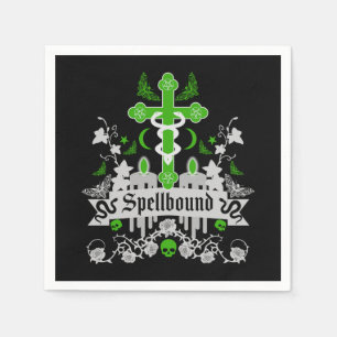 Serviette En Papier Accessoires de mode Gothique Post Punk