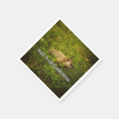 Serviette En Papier Accrocher des serviettes de marmotte (Coin)