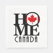 Serviette En Papier ACCUEIL Canada   (Devant)