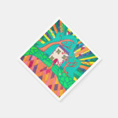 Serviette En Papier Accueil doux (Coin)