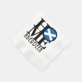 Serviette En Papier ACCUEIL Ecosse Aberdeen (Coin)