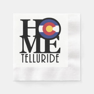 Serviette En Papier ACCUEIL Telluride Colorado