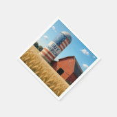 Serviette En Papier Acheter du texte AMÉRICAIN avec drapeau sur une gr (Coin)