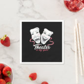 Serviette En Papier Acteurs dramatiques Actrice Théâtre de Broadway Fi (En situation)