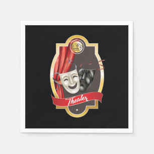 Serviette En Papier Acteurs dramatiques Actrice Théâtre de Broadway Fi