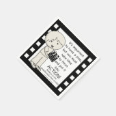 Serviette En Papier Action (Coin)