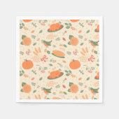 Serviette En Papier Action de grâces (Devant)