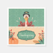 Serviette En Papier Action de grâces (Devant)