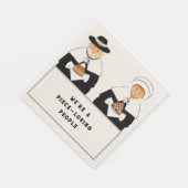 Serviette En Papier Action de grâces créative (Coin)