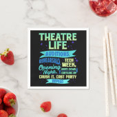 Serviette En Papier Actress Nerd Actor Musical Acter Spian (En situation)