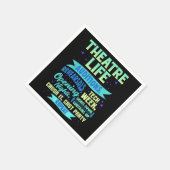 Serviette En Papier Actress Nerd Actor Musical Acter Spian (Coin)