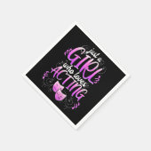 Serviette En Papier Actrice féminine comédie musicale de Broadway (Coin)