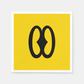 Serviette En Papier Adinkra africaine