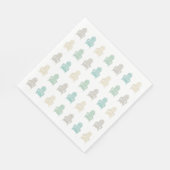 Serviette En Papier Adirondack côtier Chaises Lake House Beach House (Coin)