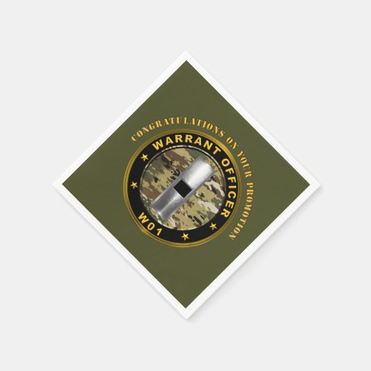 Serviette En Papier Adjudant 1 (Adjudant 1) Promotion (Coin)