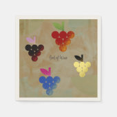 Serviette En Papier Adonis Dieu du vin (Devant)