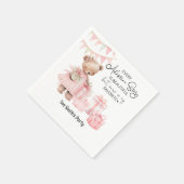 Serviette En Papier Adoption Foster Child Girl Pink thème party (Coin)