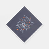 Serviette En Papier Adoption Rocks Party Napkin (Coin)