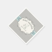 Serviette En Papier Adorable bébé éléphant | BABY SHOWER (Coin)
