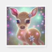 Serviette En Papier adorable Fête de Noël (Devant)