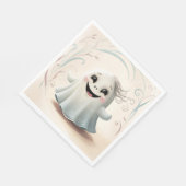 Serviette En Papier Adorable Ghomajorité ami Halloween Design (Coin)