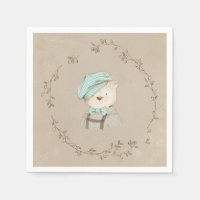 Adorable Ours Teddy Whimsy Main Vintage Tirée