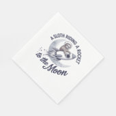 Serviette En Papier Adorable Parcours d'astronaute (Coin)