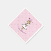 Serviette En Papier Adorable Première Sainte Communion petite fille bl (Coin)