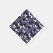 Serviette En Papier Adorable Yoga mignon Pots de chat (Coin)