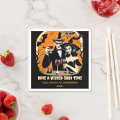 Serviette En Papier Adulte Halloween mauvais temps fêter la vaisselle (En situation)