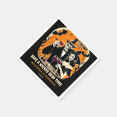 Serviette En Papier Adulte Halloween mauvais temps fêter la vaisselle (Coin)