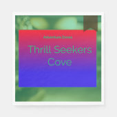 Serviette En Papier Adventure Zones Cove (Devant)
