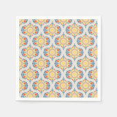 Serviette En Papier Aegean Summer Oranges & Lemons Ogee Papercraft (Devant)