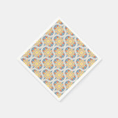 Serviette En Papier Aegean Summer Oranges & Lemons Ogee Papercraft (Coin)